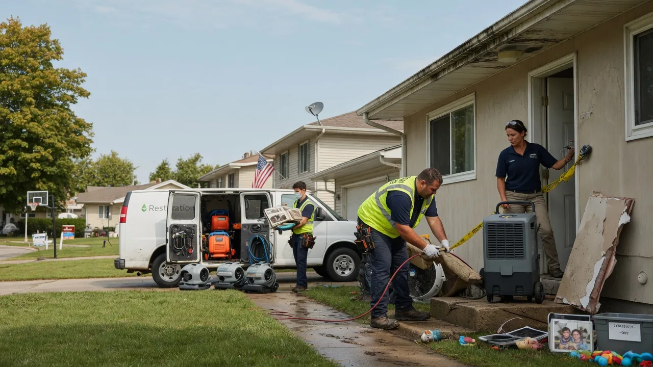 Water Damage Restoration in Tippecanoe, OH near me